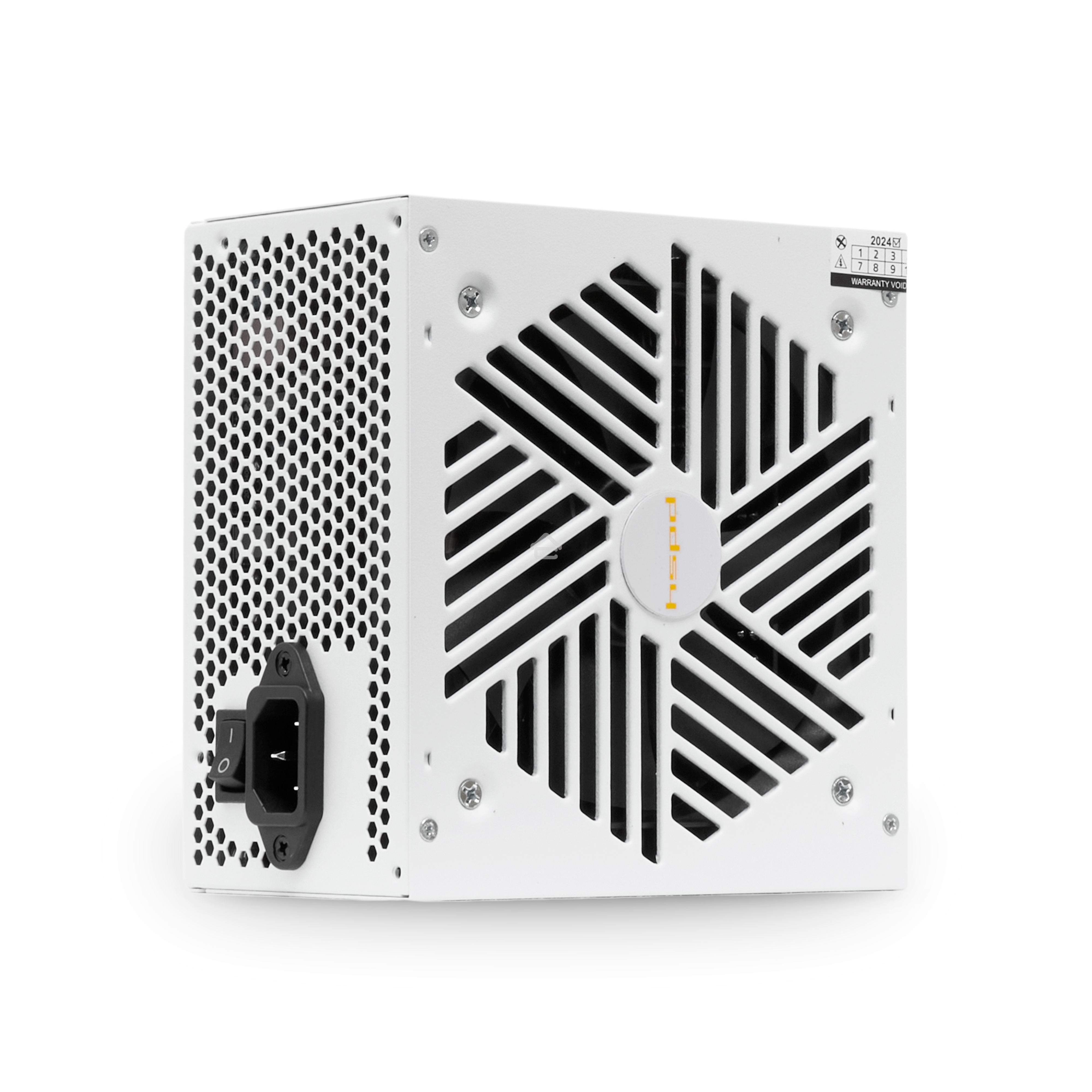 Блок питания HSPD, 850W 80 PLUS Gold (ATX, 3.1, PCIe 5.1, Full modular, 1x24(20+4)pin mesh 550мм, 2xCPU 8(4+4)pin 700мм, 2xPCIe*2 8(6+2)pin 600+150мм, 1x12VHPWR PCIe 5.1 12+4pin 600W 600мм, 3xSATA*3 450+150+150мм, 1xMOLEX4pin*3 450+150+150мм, Active, 120x
