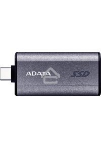 Твердотельный диск A-DATA External SC750 серый SC750-500G-CCBK 500GB USB 3.2 Gen 2 Type-C, [R/W -1050/1000 MB/s]