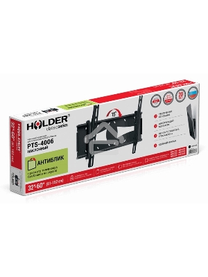 Кронштейн для телевизора Holder PTS-4006 черный 32