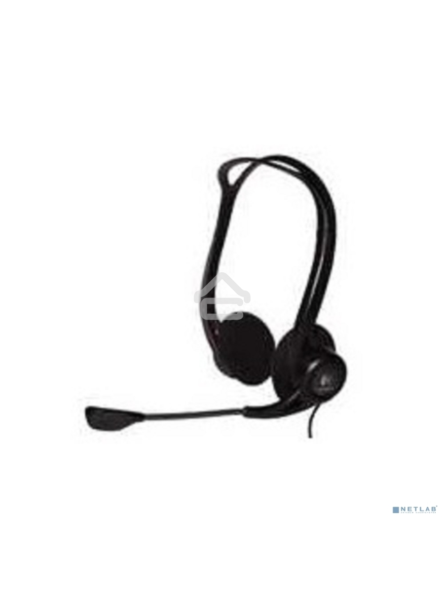 Наушники с микрофоном Logitech 960 черный 2.4м накладные оголовье (981-000100)