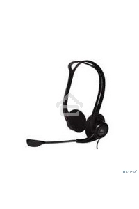 Наушники с микрофоном Logitech 960 черный 2.4м накладные оголовье (981-000100)