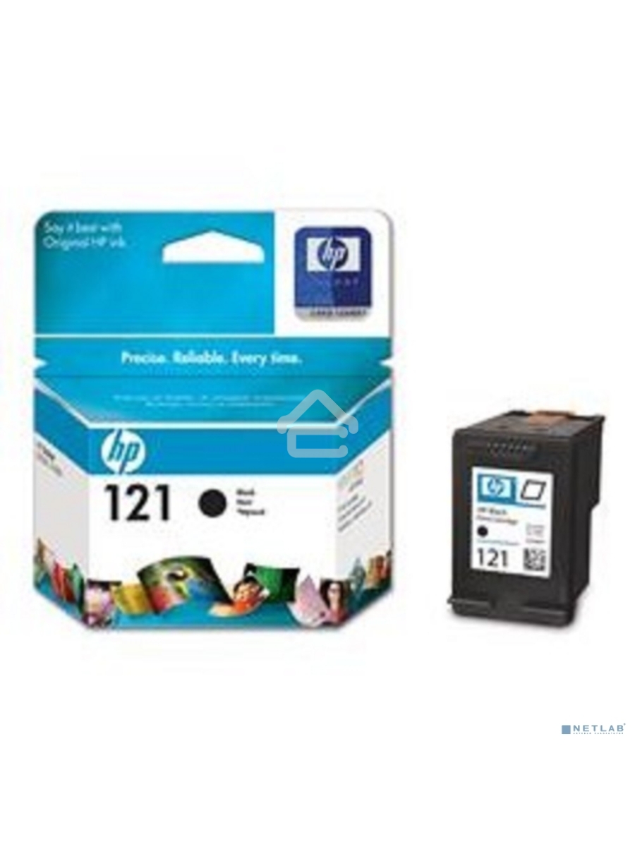 Картридж струйный HP №121 CC640HE черный для HP F4283/D2563 (200стр.)