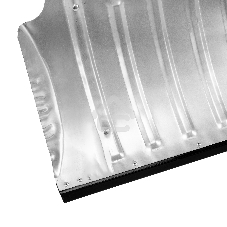 Движок для уборки снега Сибртех оцинкованный, 735x385x1120 мм, стальная рукоятка, Россия
