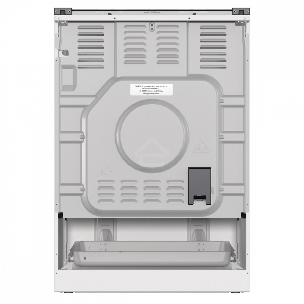Плита газовая Gorenje GG6A11WF белый, конфорок 4 газовых, духовка 72 л, 60 см x 85 см x 60 см