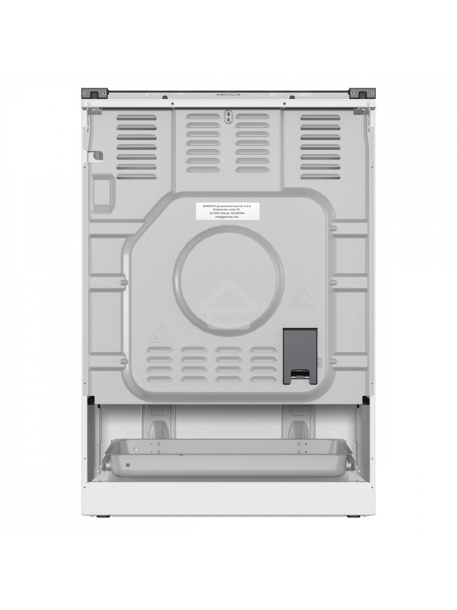 Плита газовая Gorenje GG6A11WF белый, конфорок 4 газовых, духовка 72 л, 60 см x 85 см x 60 см