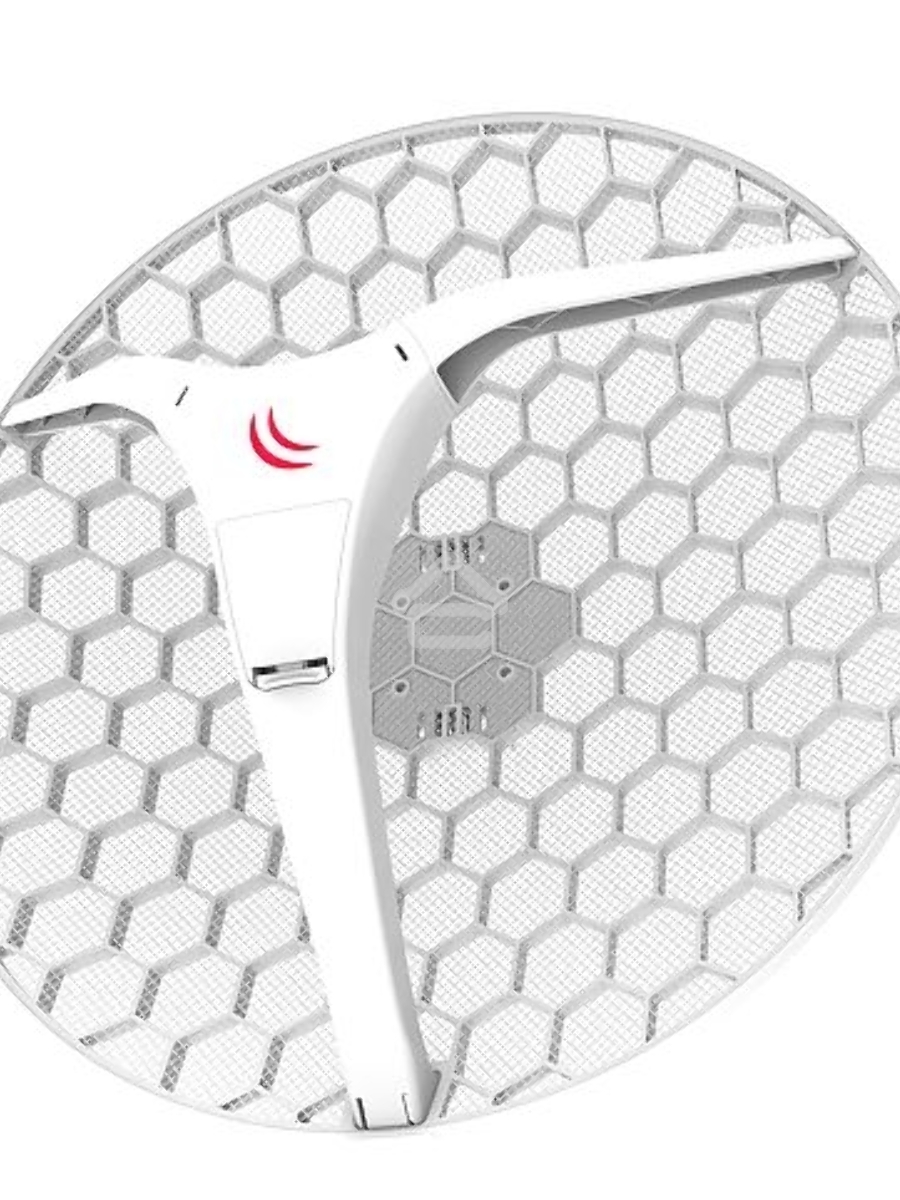 Точка доступа MikroTik RBLHG-5HPnD-XL4pack LHG XL HP5 4pack (LHG XL HP5 with 27dBi 5GHz antenna, Dual Chain High Power 802.11an wireless, 600MHz CPU,