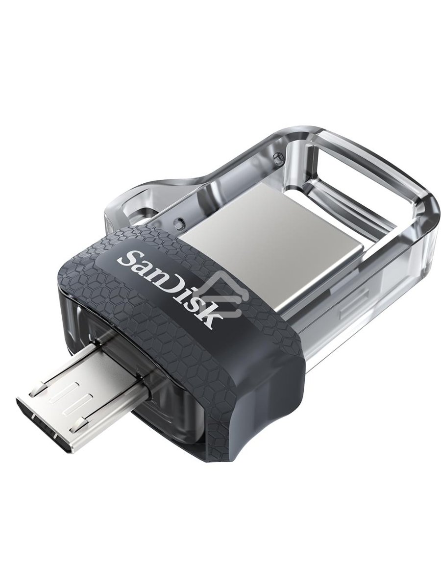 Флеш диск 64GB SanDisk Ultra Android Dual Drive OTG, m3.0/USB 3.0, Black