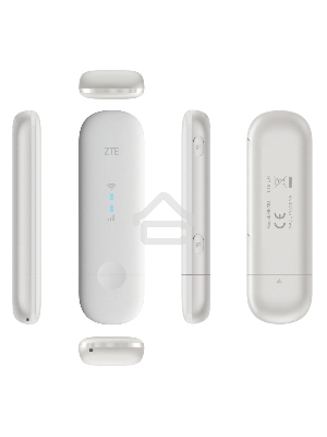 Модем 2G/3G/4G ZTE MF79RU USB Wi-Fi Firewall внешний белый
