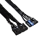 Компьютерный корпус Miditower ExeGate AA-440-AA450 (ATX, AA450 8 см, 2*USB, аудио)