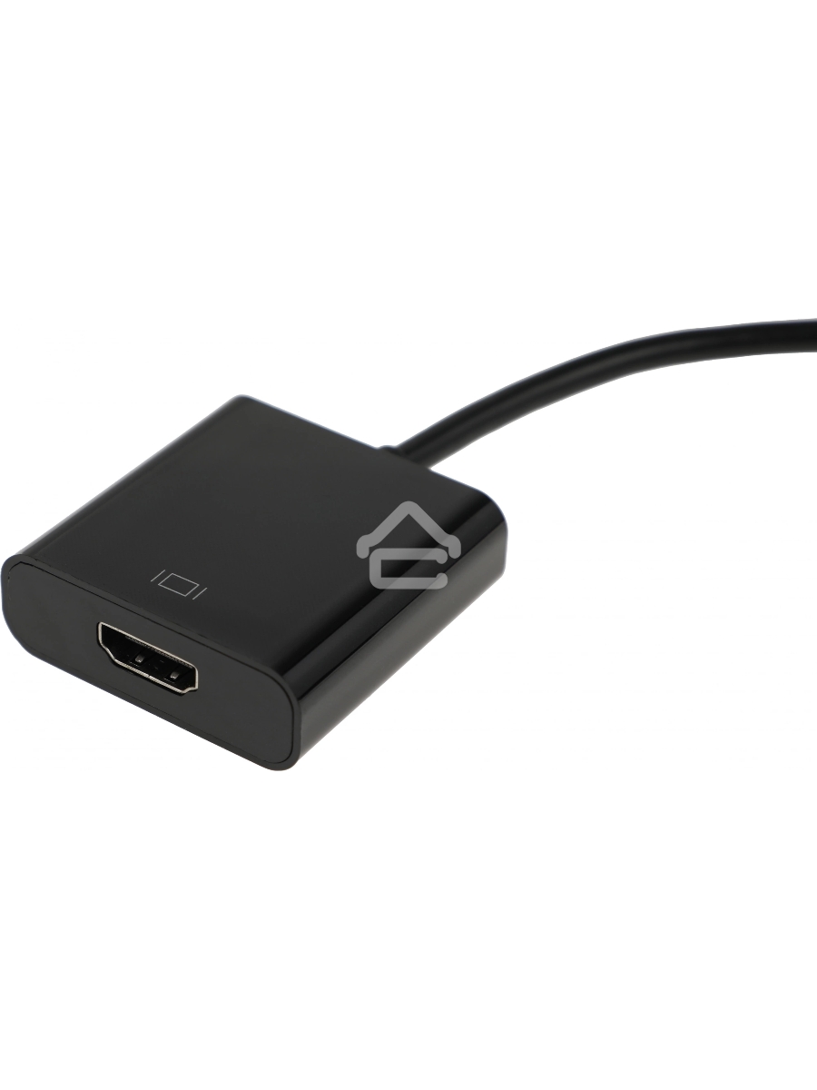 Кабель-переходник аудио-видео Premier H105 DisplayPort (m)/HDMI (f) 0.15м. черный (A3378)