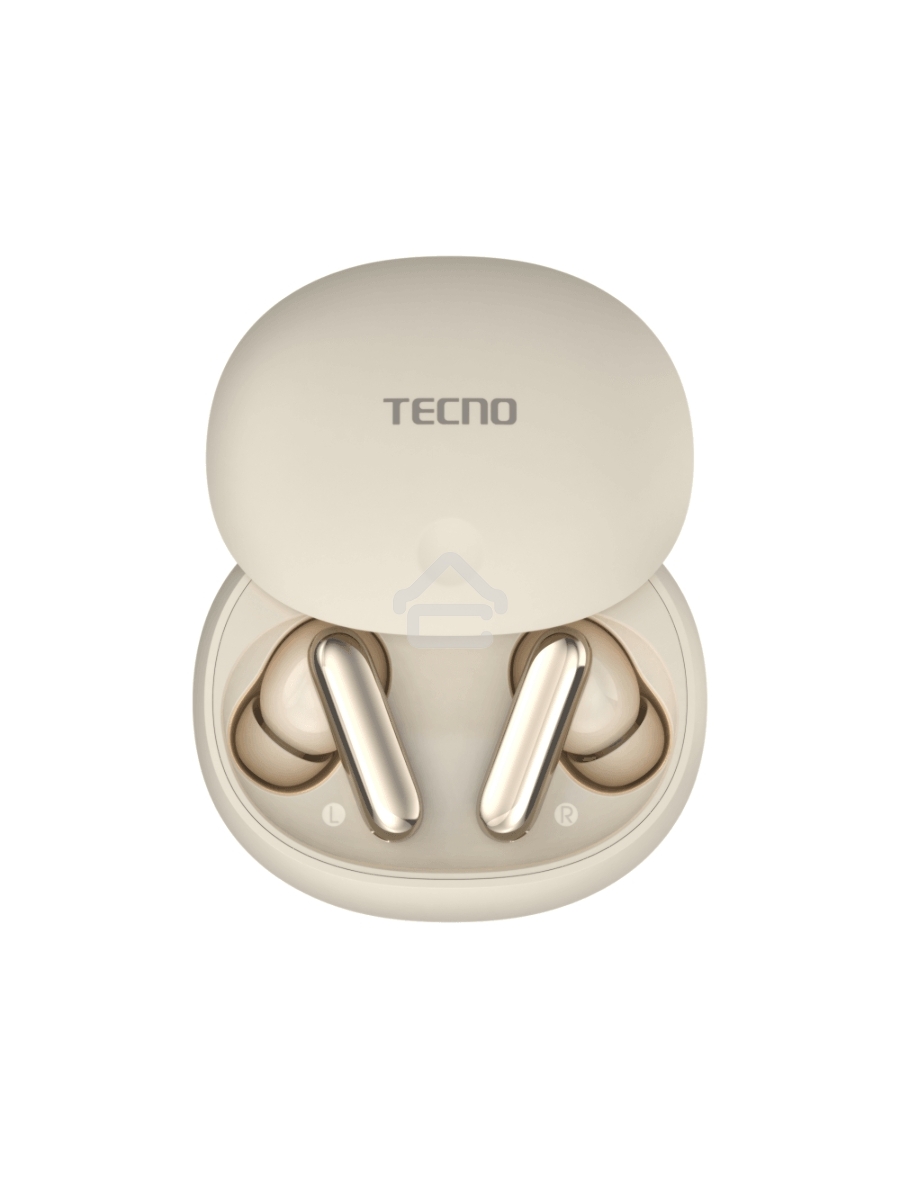 Наушники беспроводные TECNO True 1 TU01 Air Creamy белый
