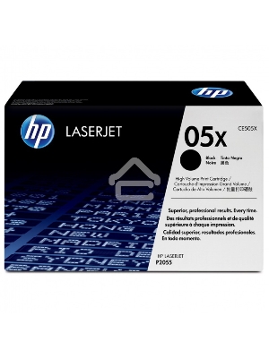 Картридж лазерный HP CE505X черный для LJ P2055 6500стр.