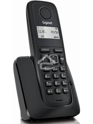 Радиотелефон Dect Gigaset A116 черный АОН