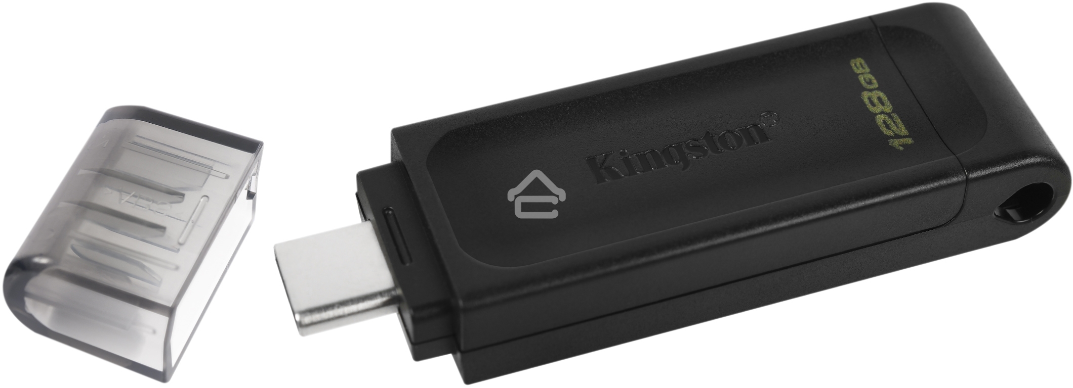 Флешка USB Kingston 128Gb DataTraveler DT70 <DT70/128Gb>, USB-C 3.2 Gen 1
