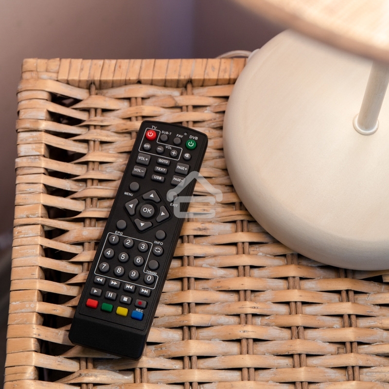 Пульт универсальный Rexant для DVB-T2 с функцией управления телевизором (RX-DVB-014)