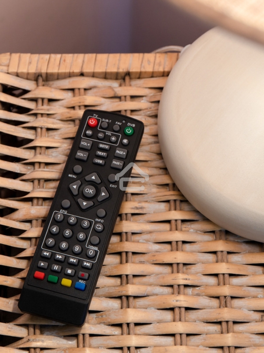 Пульт универсальный Rexant для DVB-T2 с функцией управления телевизором (RX-DVB-014)