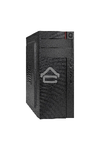 Компьютерный корпус Miditower ExeGate AA-440-AA500 (ATX, AA500 8 см, 2*USB, аудио)