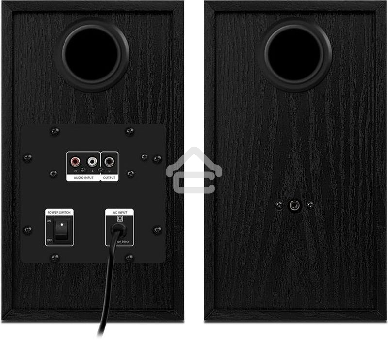 Колонки Sven SPS-614 2.0 (2x20W, Bluetooth, дерево, black)