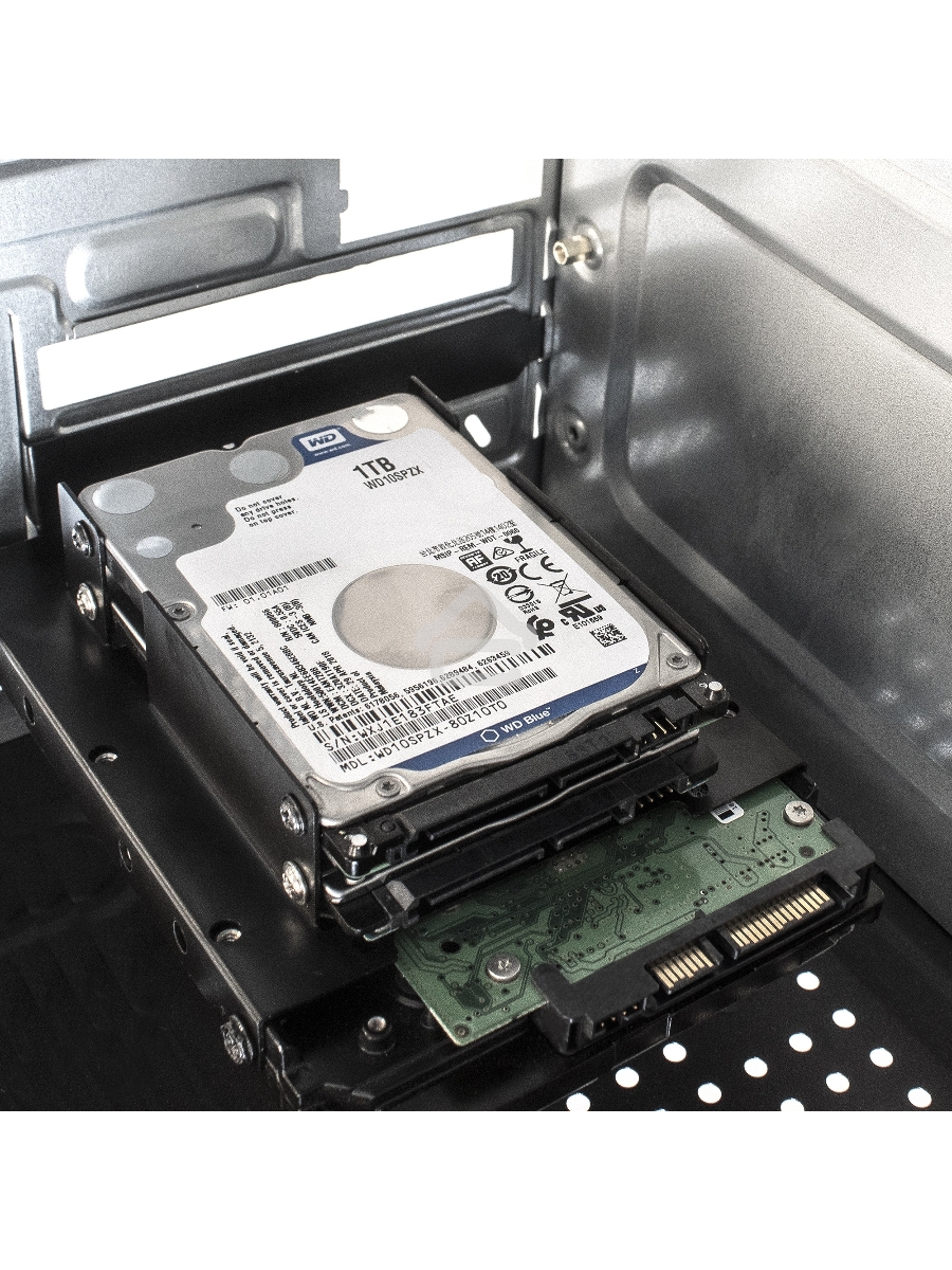 Салазки (переходник) ExeGate EX292548RUS HD-22O13TBM металлические для установки 2xHDD/SSD 2.5