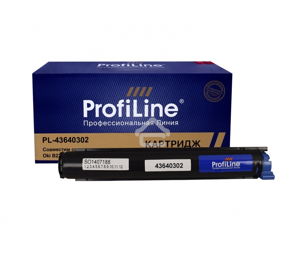 Картридж PL-43640302 для принтеров Oki B2200/B2400 2000 копий ProfiLine
