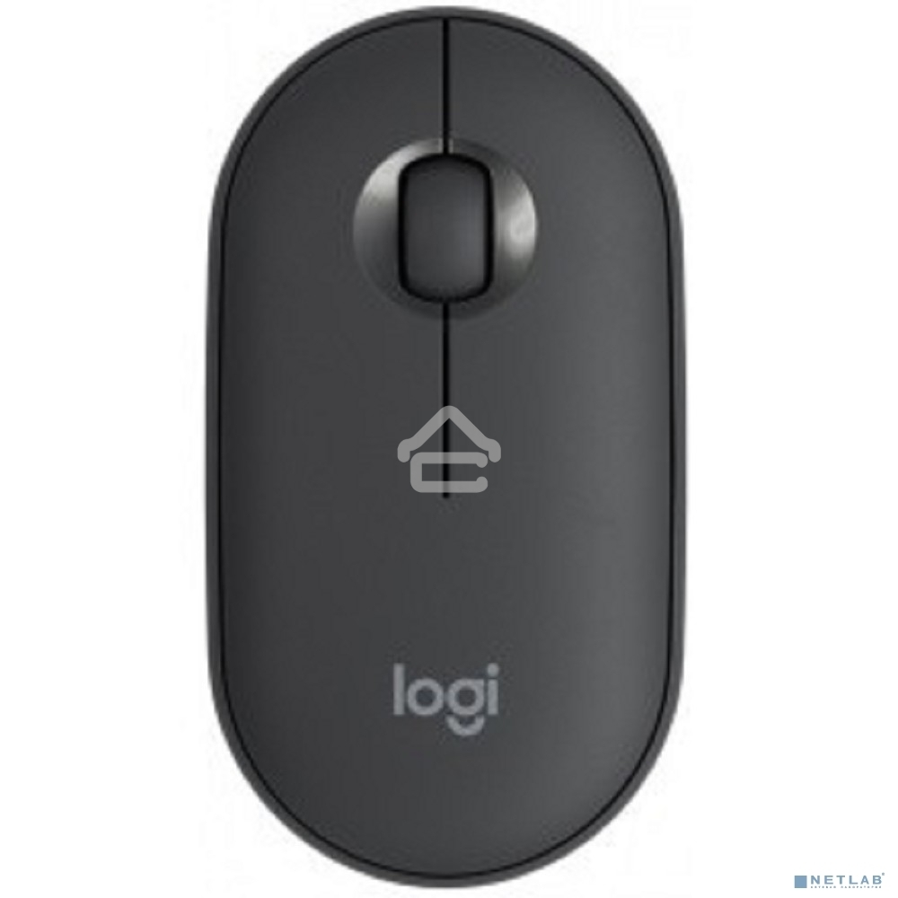 Мышь беспроводная Logitech Pebble M350 графитовый, 1000 dpi, радиоканал, Bluetooth, USB, кнопки - 3