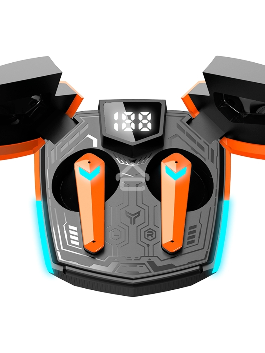 Наушники игровые CANYON headset Doublebee GTWS-2 Gaming Orange