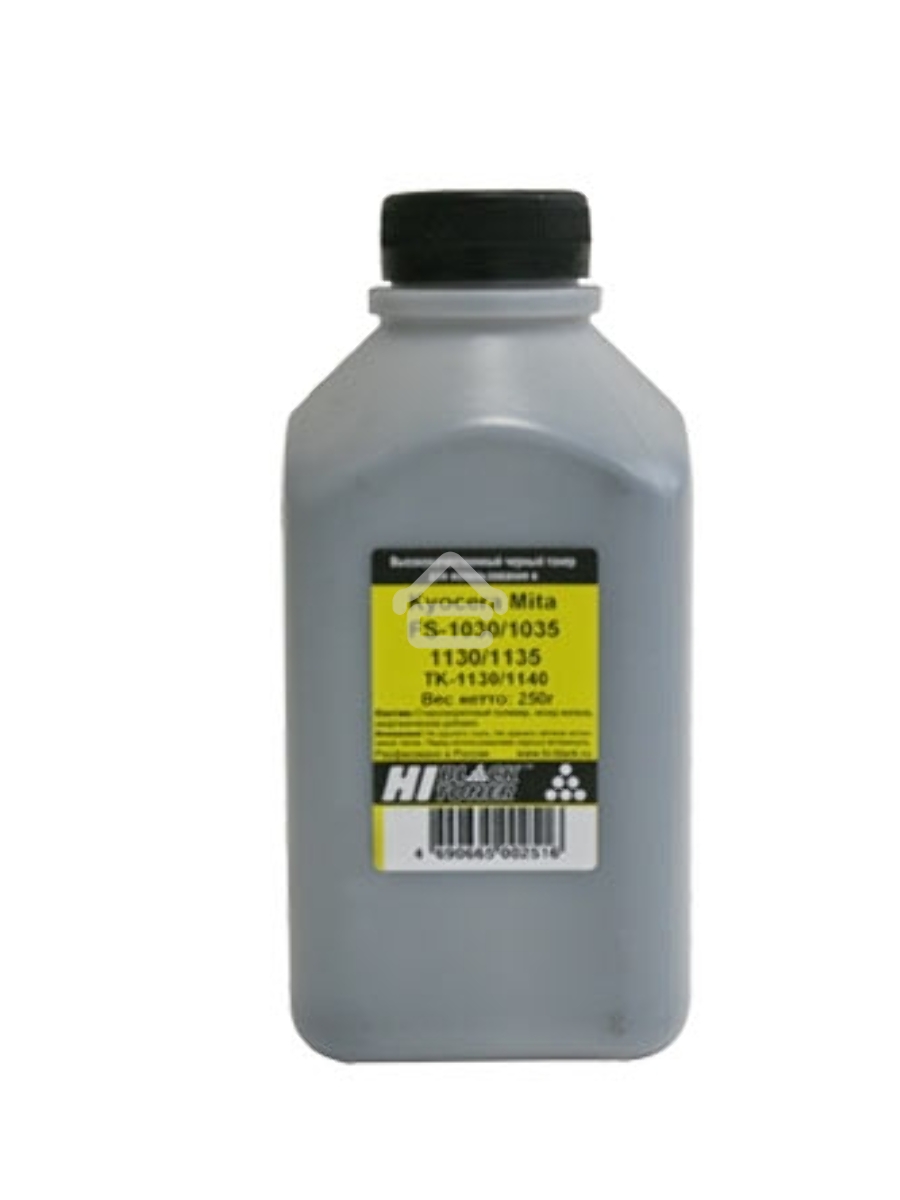 Тонер для Kyocera FS-1030/1035/1130/1135 (Hi-Black) TK-1130/1140, черный, 250 г, банка