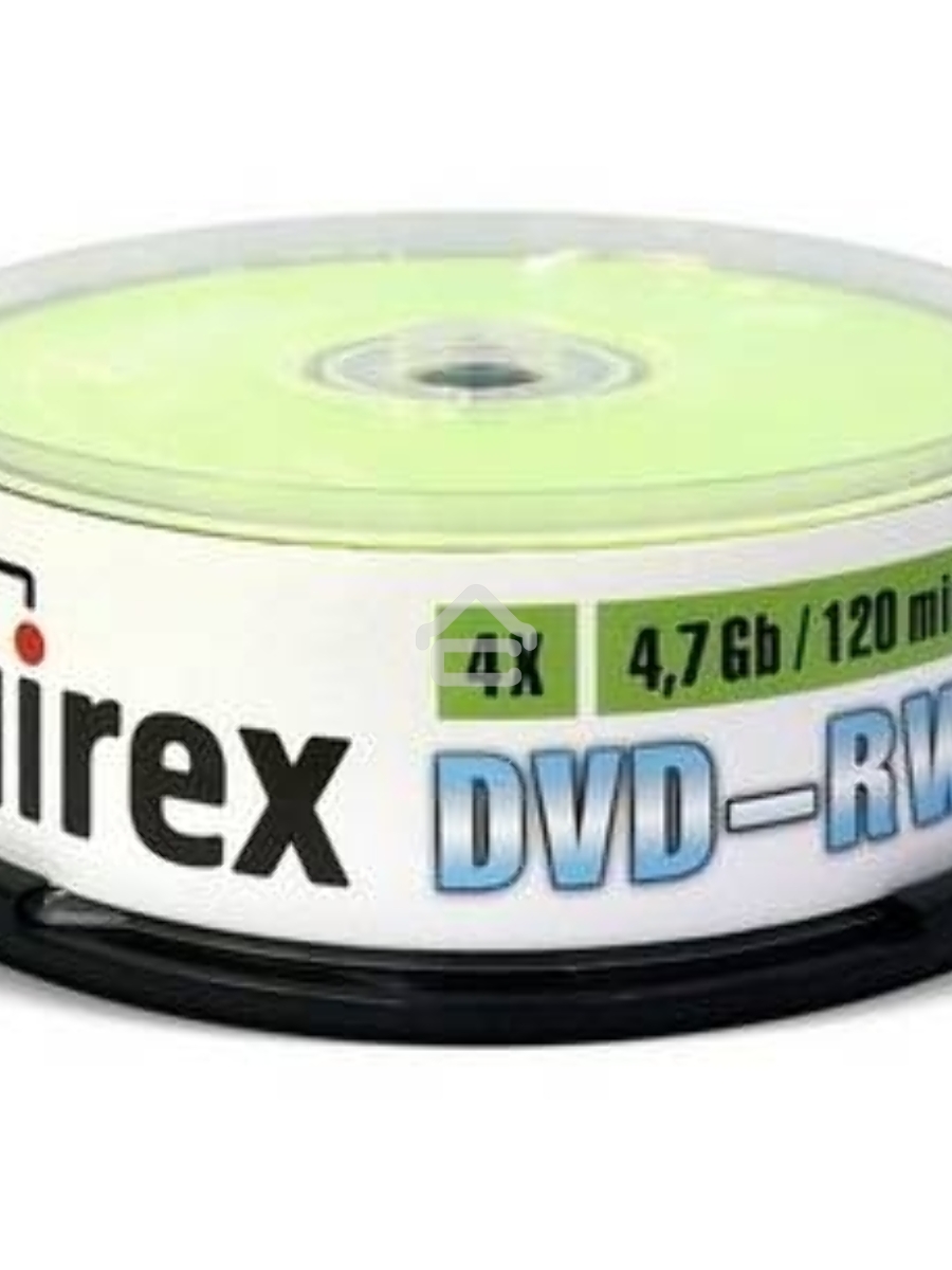 Диск DVD-RW Mirex 4.7 Gb, 4x, Cake Box (50), (50/300)