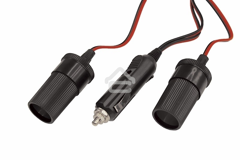 Разветвитель автоприкуривателя 2 гнезда шнур Rexant