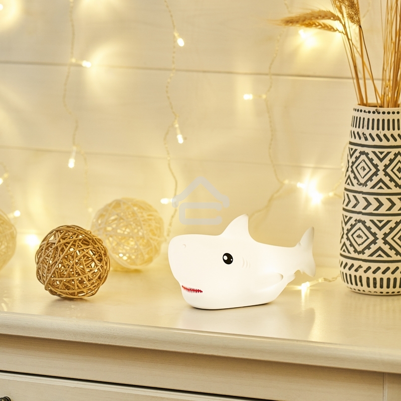 Силиконовый ночник Neon-night Шарк