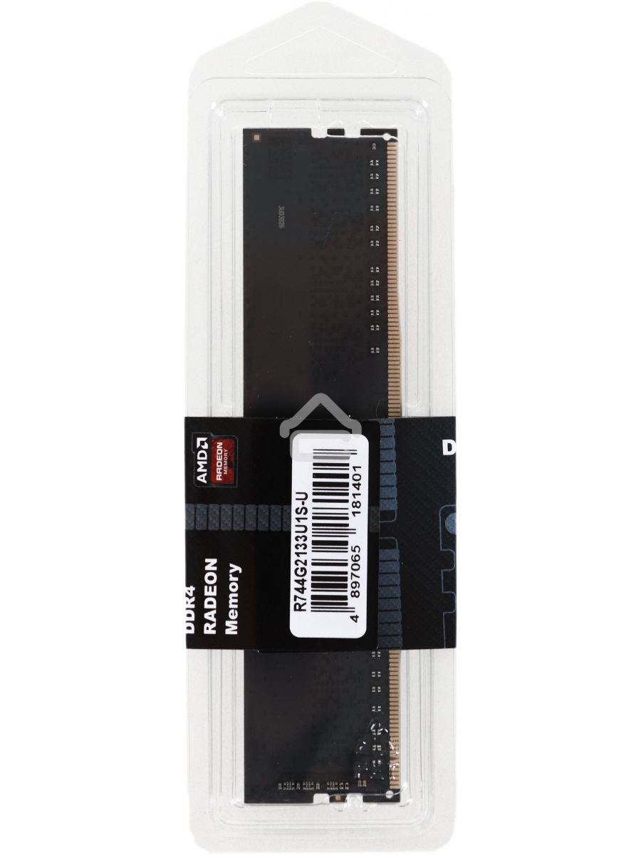 Оперативная память AMD Radeon R7, DDR4, 4GB (1x4 GB), 2133 MHz, CL15, DIMM