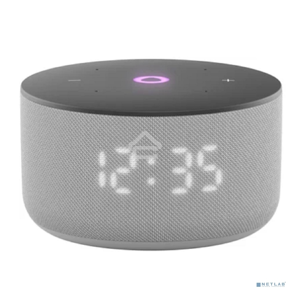 Умная колонка Yandex Станция Мини 3 Алиса серый 12W 1.0 BT/Wi-Fi