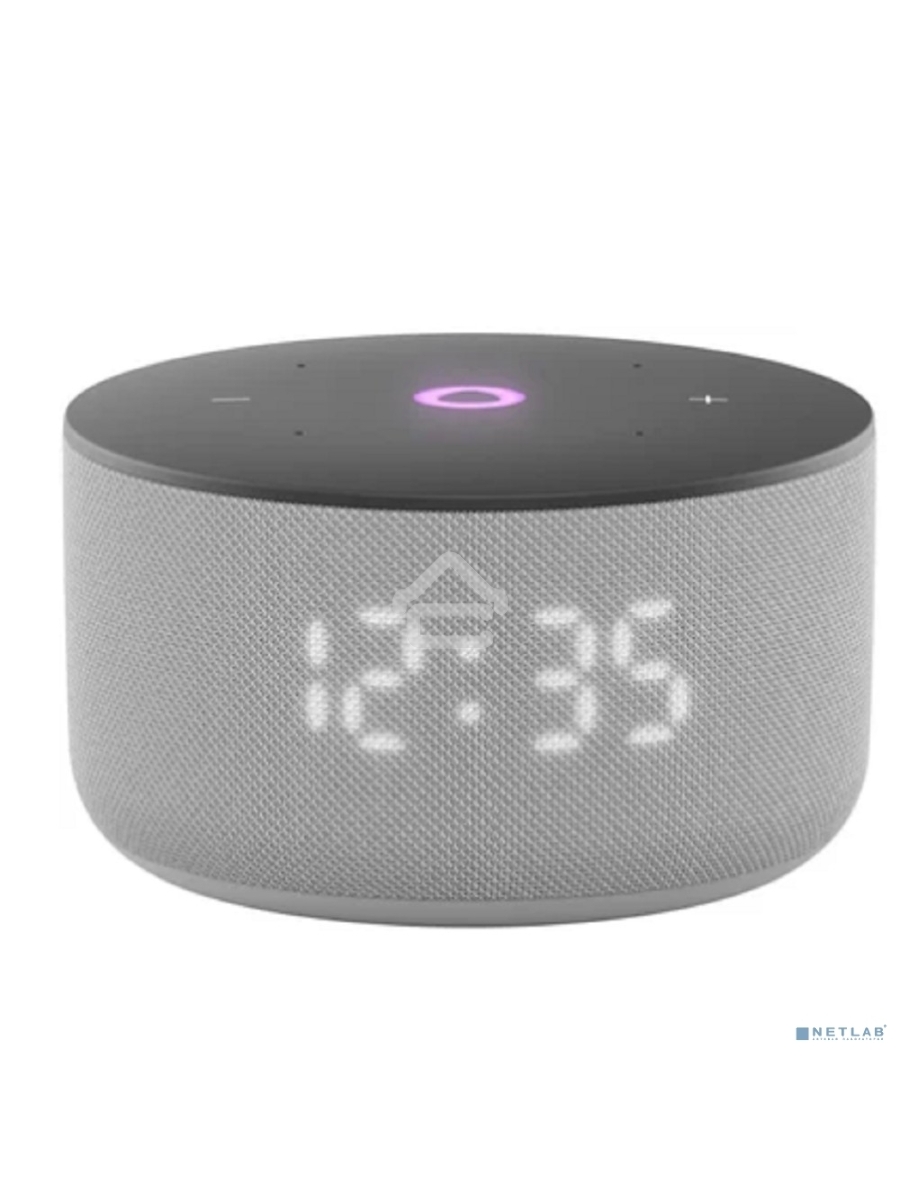 Умная колонка Yandex Станция Мини 3 Алиса серый 12W 1.0 BT/Wi-Fi