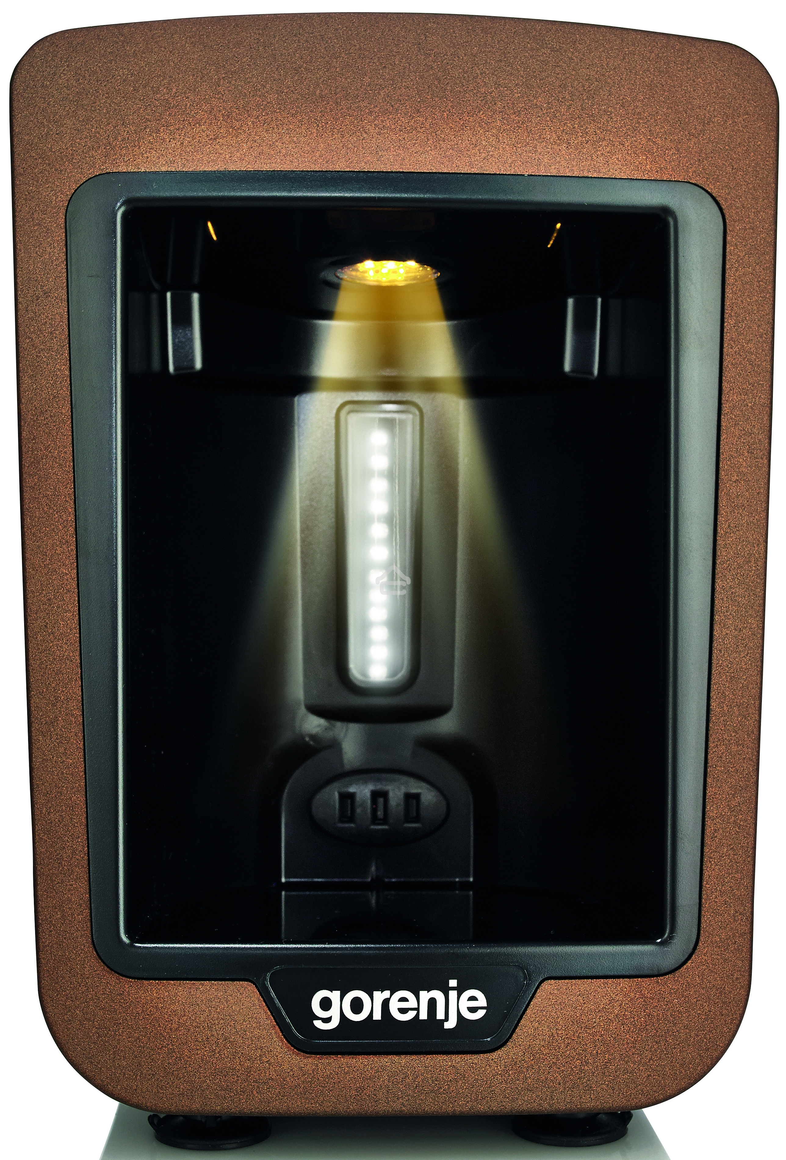 Кофеварка Gorenje ATCM730T медный/черный, исп. кофе - молотый, 0.27 л, 730 Вт.