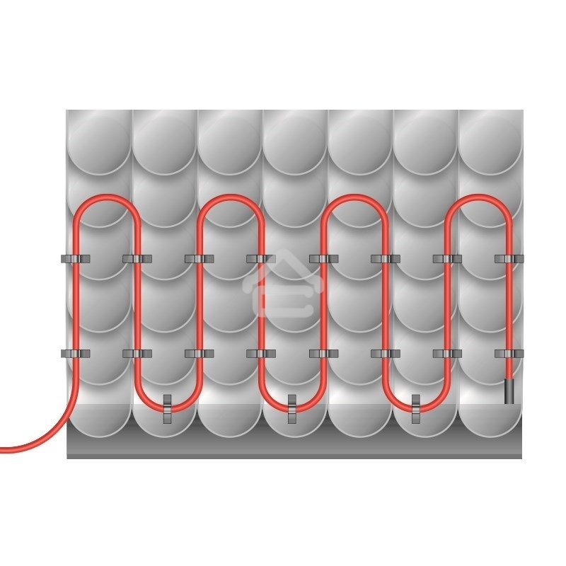 Греющий саморегулирующийся кабель Rexant на трубу Extra Line 25MSR-PB 10M (10м/250Вт)