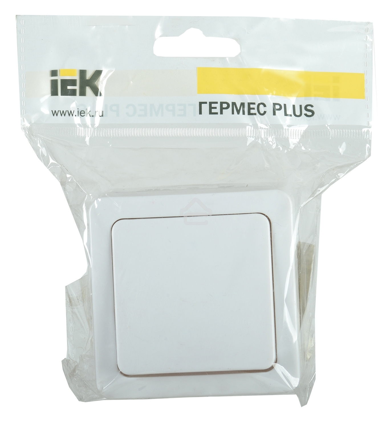 Выключатель Iek EVMP10-K01-10-54-EC ВС20-1-0-ГПБ выкл 1кл о/у IP54 (цвет клавиш: белый) ГЕРМЕС PLUS