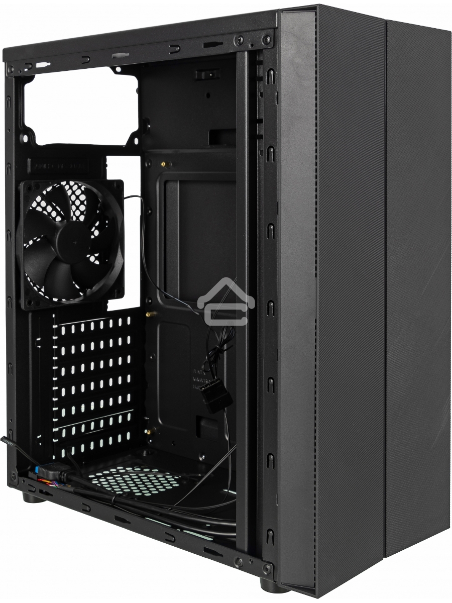 Компьютерный корпус Accord ACC-CL292B черный без БП ATX 1x120mm 2xUSB2.0 1xUSB3.0 audio