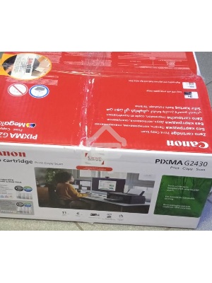 (Поврежденная упаковка) МФУ струйный Canon PIXMA G2430 (5991C009), A4, цветное, печ. 11 стр/мин. (ч/б) 6 стр/мин. (цвет), 4800 x 1200 dpi (печать) 1200x600dpi (скан.), USB