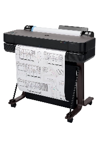 Плоттер струйный HP Designjet T630 (5HB09A), A1, цветной, 24