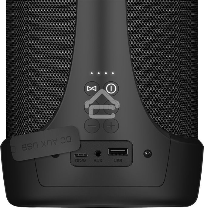 Колонка портативная Sven АС PS-370 черный 40W 2.0 BT