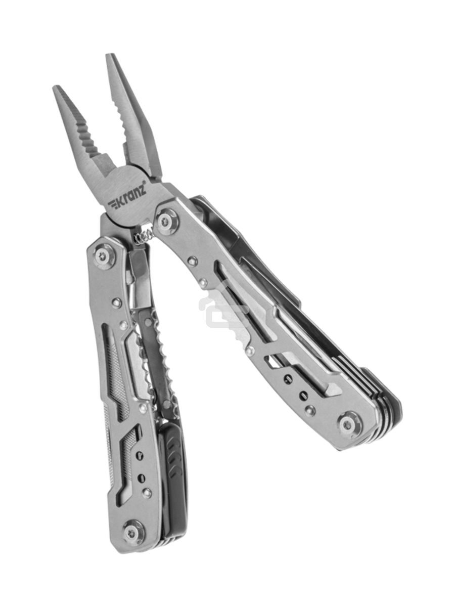 Мультитул KRANZ KR-12-4942-2 15 в 1, 158мм