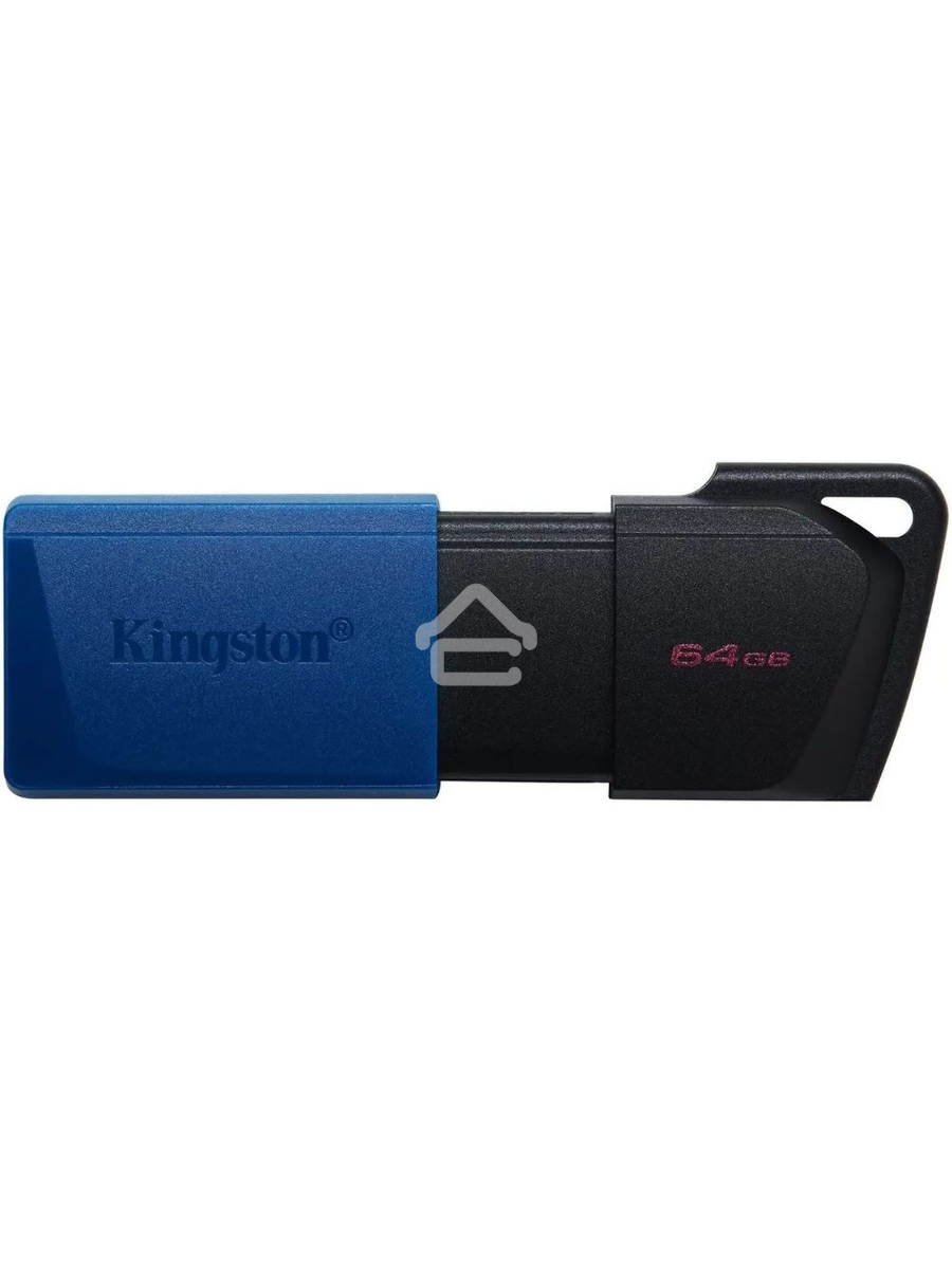 Флеш диск Kingston 64Gb DataTraveler Exodia M DTXM/64GB USB3.0 черный/синий