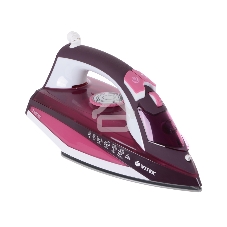 Утюг Vitek VT-1215 (PK) максимальная 2400 Вт.Подошва Ceramic Ultra Care.