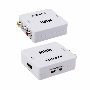 Конвертер HDMI на 3 RCA, пластик, белый Rexant