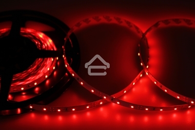 Лента светодиодная открытая, 8 мм, IP23, SMD 2835, 60 LED/m, 12 V, цвет свечения красный