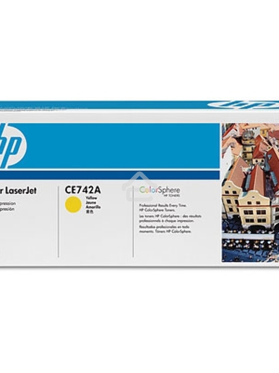 Картридж лазерный HP CE742A желтый Color LJ CP5225 (7300стр.)