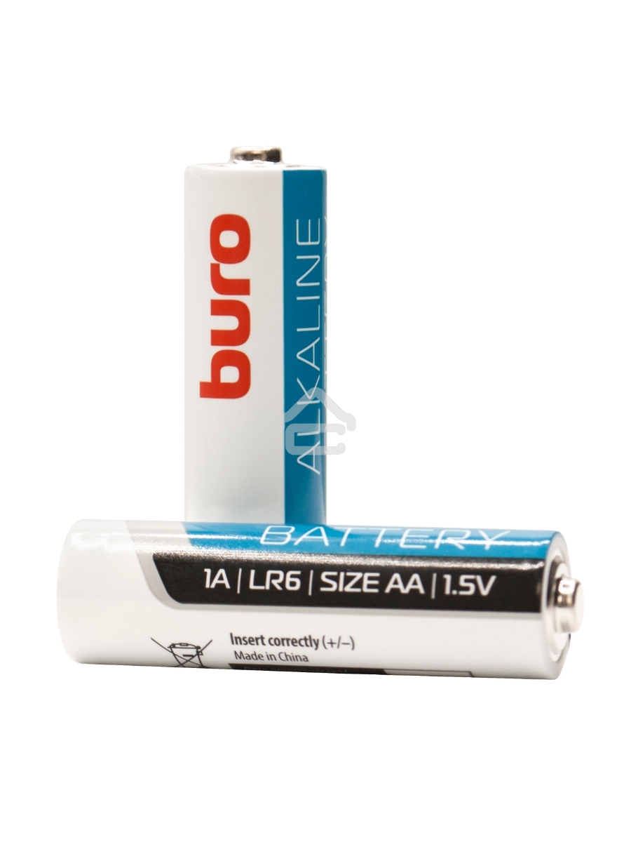 Батарея Buro Alkaline LR6 AA (4шт) блистер