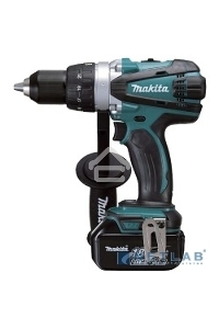 Дрель-шуруповерт Makita DDF458RFE Дрель ак {18В,2х3Ач Li-ion,БЗП-13мм,0-400\2000об\м,91\58Нм,2.3кг,чем}