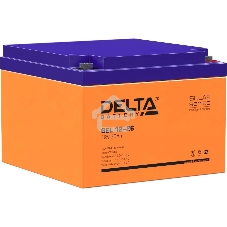 Аккумуляторная батарея Delta GEL 12-26 напряжение 12В, емкость 26А·ч (174х166х125мм)