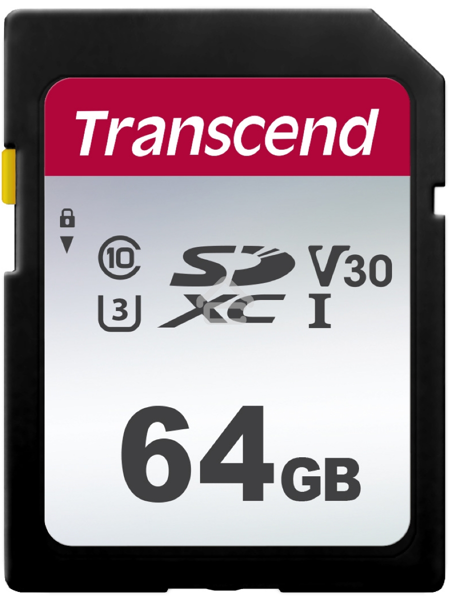 Флеш карта SD 64GB Transcend SDХC UHS-I U3
